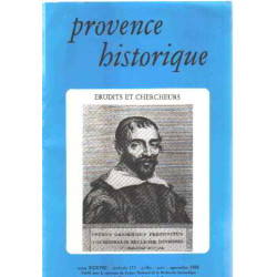 Provence historique n° 153/ érudits et chercheurs