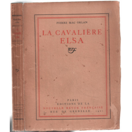 La cavalière Elsa (édition originale)