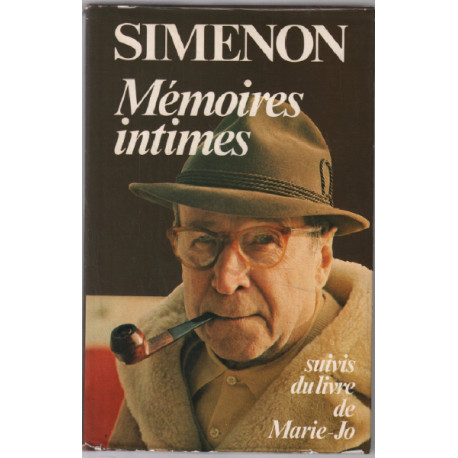 Mémoires intimes suivis du livre de marie-jo
