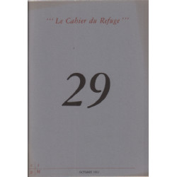 Les cahiers du refuge n° 29