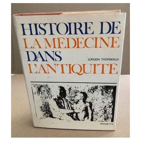 Histoire de la medecine dans l'antiquité