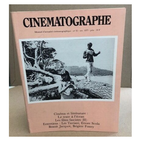 Le cinématographe n° 31