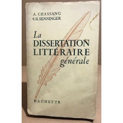 La dissertation littéraire général