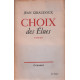 Choix des élues