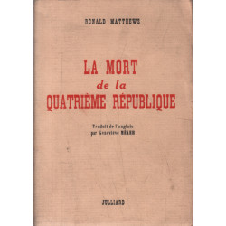 La mort de la quatrieme république