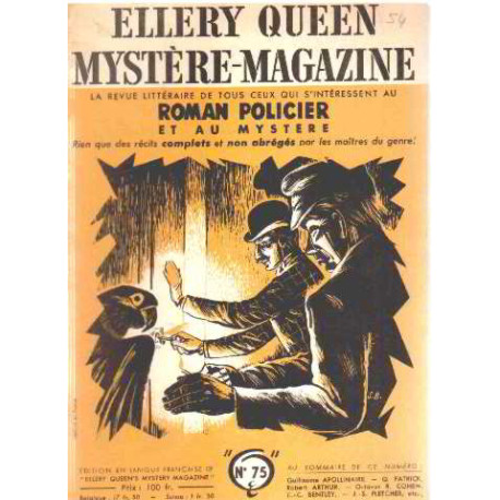 Ellery queen mystere magazine n° 75