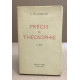 Précis de théosophie