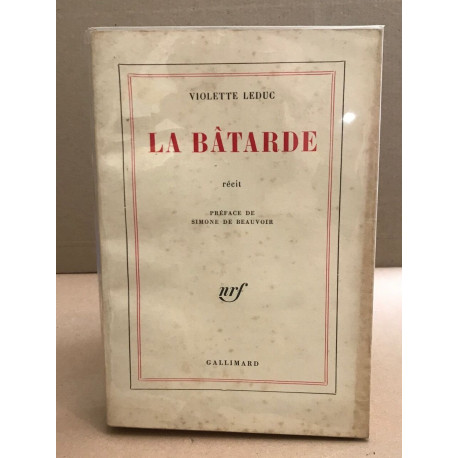 La batarde / recit : préface de simone de Beauvoir