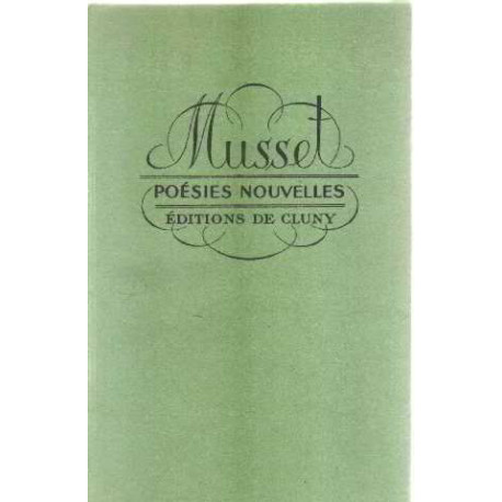 Poesie nouvelles