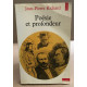 Poésie et profondeur
