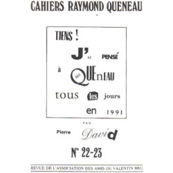 Cahiers raymond queneau n° 22-23