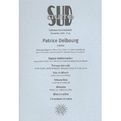 Autre Sud N° 31 : Patrice Delbourg
