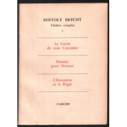 Théatre complet tome 1