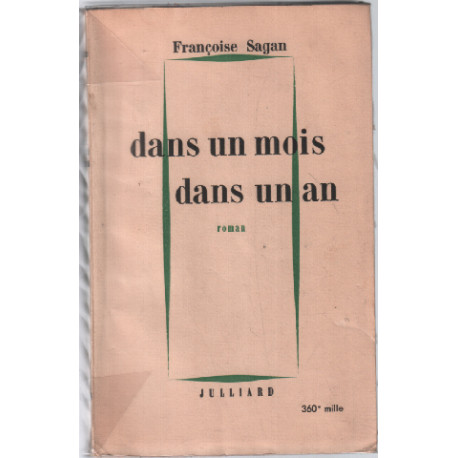Dans un mois dans un an