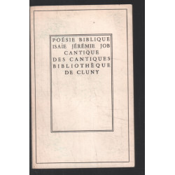 Poésie biblique
