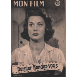 Dernier rendez vous / revue mon film n° 420 alida valli