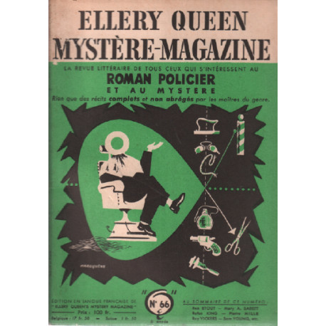Ellery queen mystere magazine n ° 66