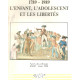 1789-1989 l'enfant l'adolescent et les libertés / actes du...