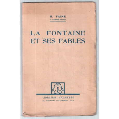 La fontaine et ses fables