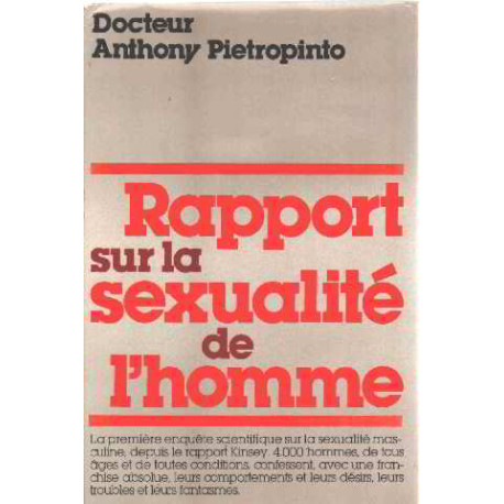 Rapport sur la sexualité de l'homme