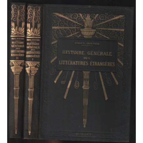 Histoire generale des littératures étrangères (complet en 2 tomes)