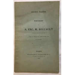 Discours prononçé par son Excellence M. Billault (12 mars 1862)