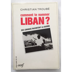 Comment te nommer Liban