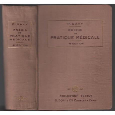 Précis de pratique médicale
