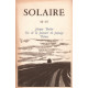 Revue solaire n° 14-15 / jurgen becker fin de la peinture de...