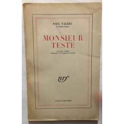 Monsieur Teste (édition augmentée de fragments inédits)