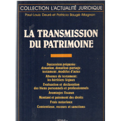 La transmission du patrimoine