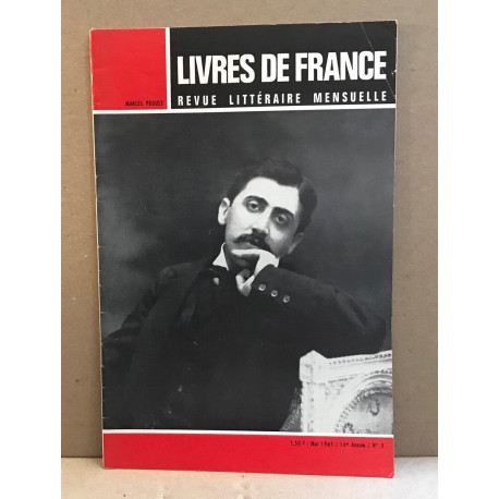 Livres de France Revue littéraire mensuelle/ mai 1965/ numero...