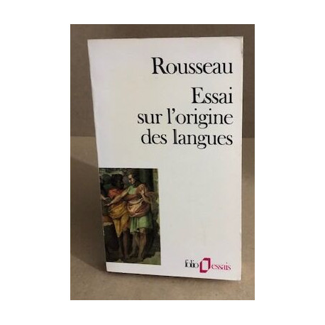 Essai sur l'origine des langues