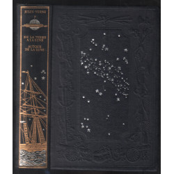 De la terre à la lune autour de la lune (illustrations de l'époque...