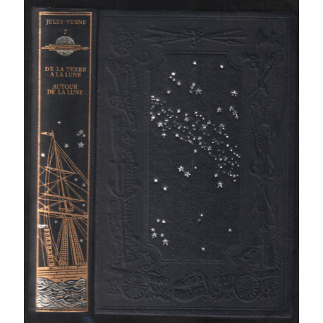 De la terre à la lune autour de la lune (illustrations de l'époque...