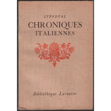 Chroniques italiennes