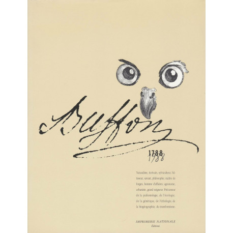Buffon 1788-1988 / tres belles illustrations en couleurs in et h-t