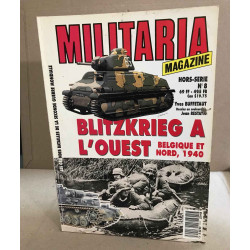 Blitzkrieg à l'ouest / belgique et nord 1940