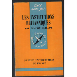 Les institutions Britanniques