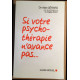 Si votre psychothérapie n'avance pas