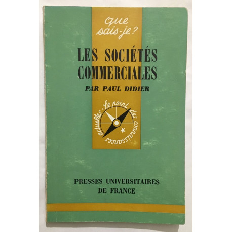 Les sociétés commerciales