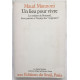 Un lieu pour vivre