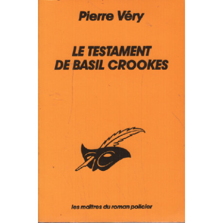 Le testament de basil crookes
