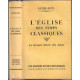 L'église des temps classiques