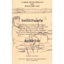Cahiers henri beraud n° XII / henri beraud aujourd'hui