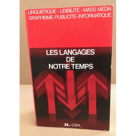 Les langages de notre temps