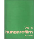 Hungarofilm / bulletin n° 4 - 1975