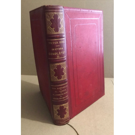 Oeuvres complètes / tome III / les misérables : : marius - l'dylle...
