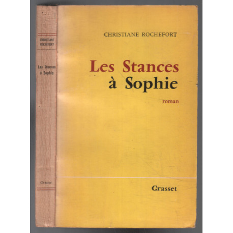 Les stances à Sophie