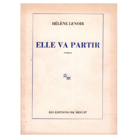 Elle va partir